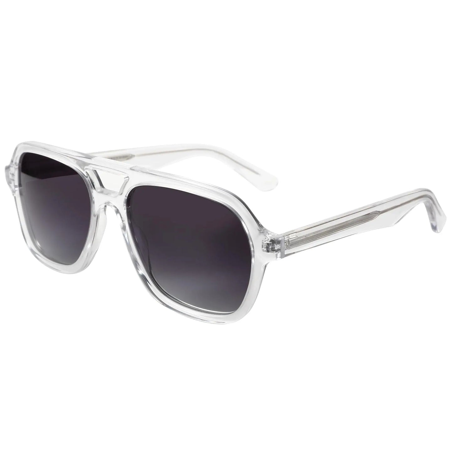 ZENOTTIC Retro Aviator Sunglasses for Men Polarized: Pilot Shades for Daily Life - UV400 Protection Square Sun Glasses