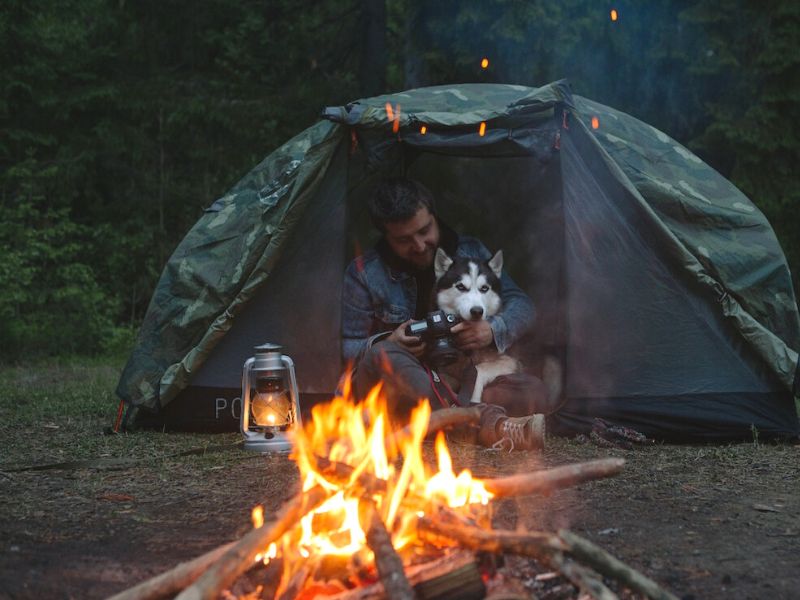 Husky camping tent